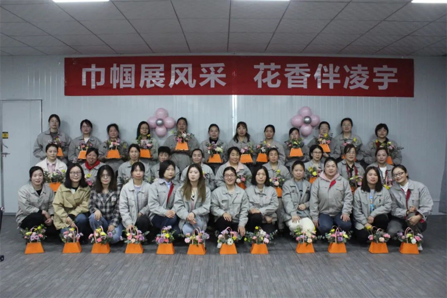 玫瑰亦鏗鏘，凌宇女工有力量！